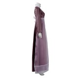Sophie Beckett Women Purple Dress Cosplay Costume Halloween Carnival Outfit