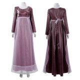 Sophie Beckett Women Purple Dress Cosplay Costume Halloween Carnival Outfit