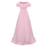 Sophie Beckett Women Pink Dress Cosplay Costume Halloween Carnival Outfit