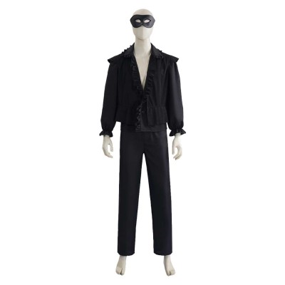 Benedict Black Cosplay Costume Halloween Carnival Outfit