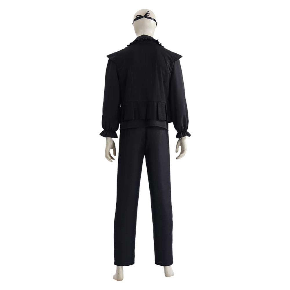 Benedict Black Cosplay Costume Halloween Carnival Outfit