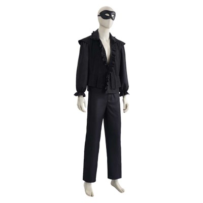 Benedict Black Cosplay Costume Halloween Carnival Outfit
