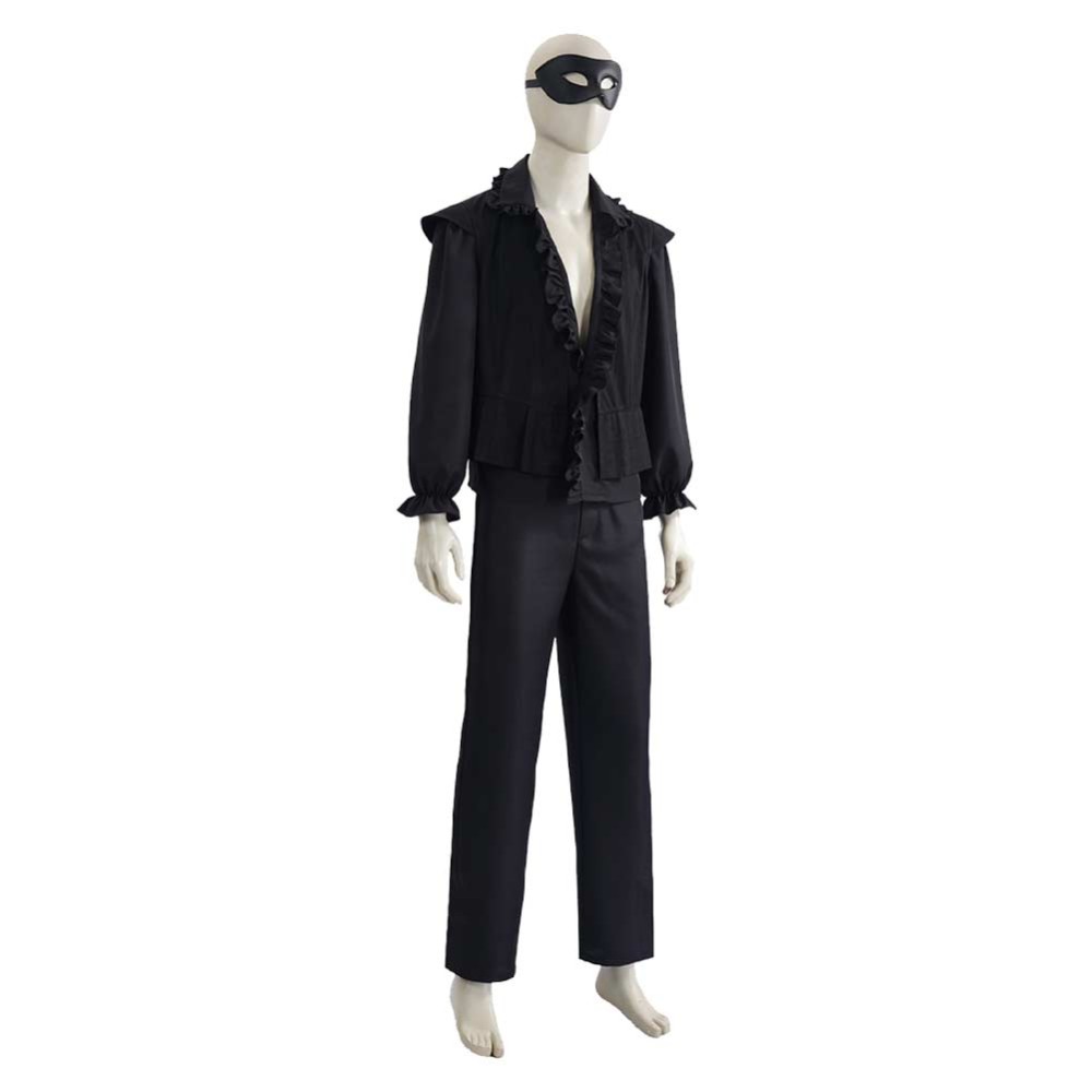 Benedict Black Cosplay Costume Halloween Carnival Outfit