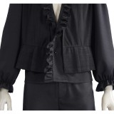 Benedict Black Cosplay Costume Halloween Carnival Outfit