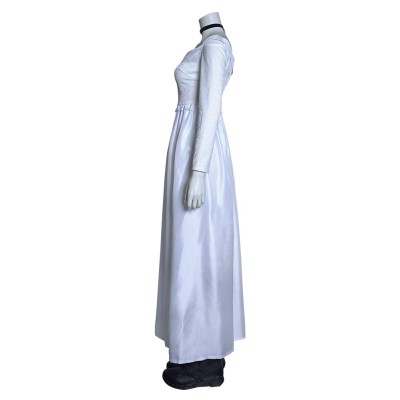 Bride of Chucky Tiffany Long Dress Set Party Cosplay Costume Halloween Carnival