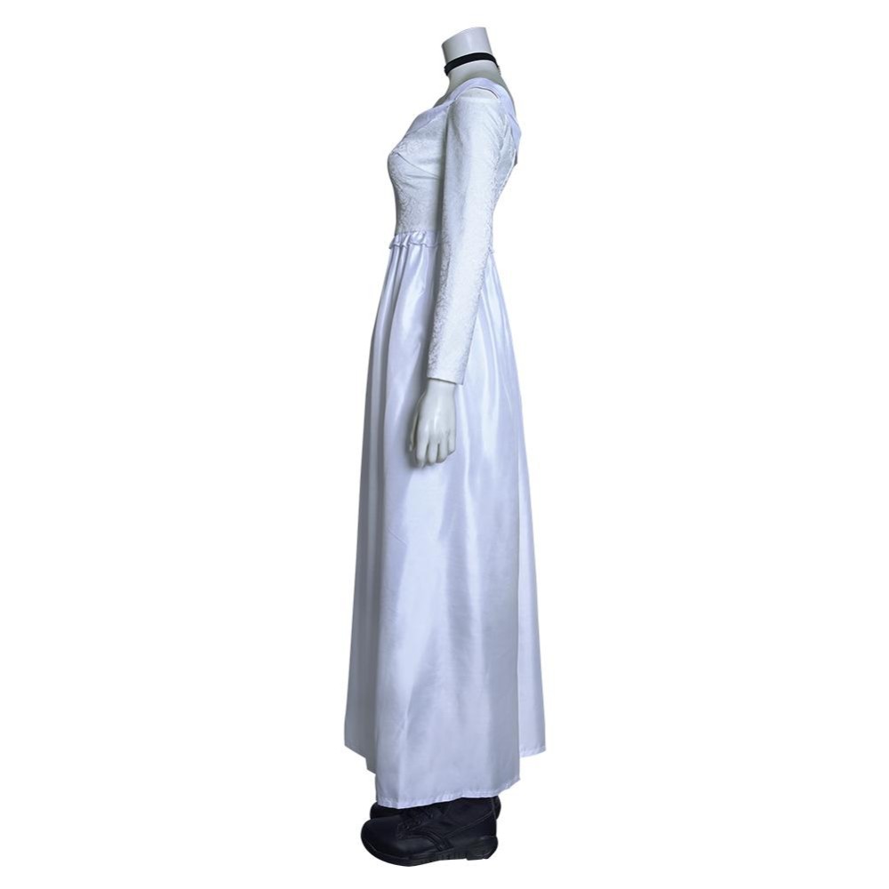Bride of Chucky Tiffany Long Dress Set Party Cosplay Costume Halloween Carnival