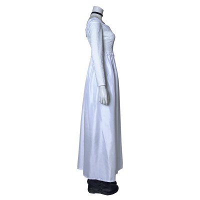 Bride of Chucky Tiffany Long Dress Set Party Cosplay Costume Halloween Carnival