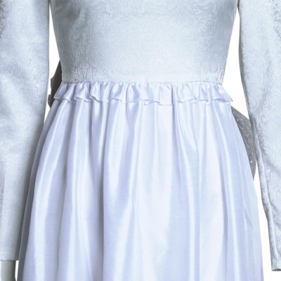 Bride of Chucky Tiffany Long Dress Set Party Cosplay Costume Halloween Carnival