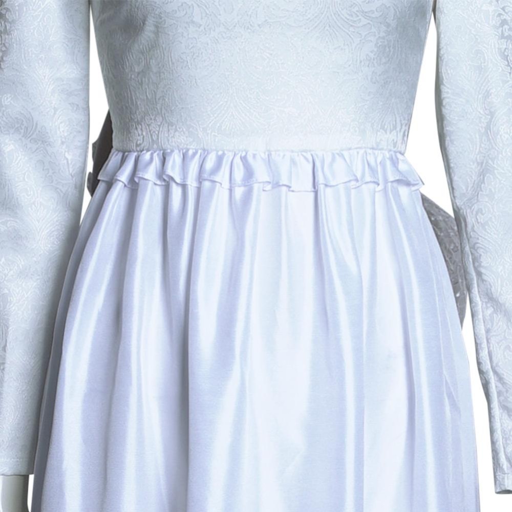 Bride of Chucky Tiffany Long Dress Set Party Cosplay Costume Halloween Carnival