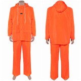 Breaking Bad Walter White Men Orange Lab Party Cosplay Costume Halloween Carnival Outfit