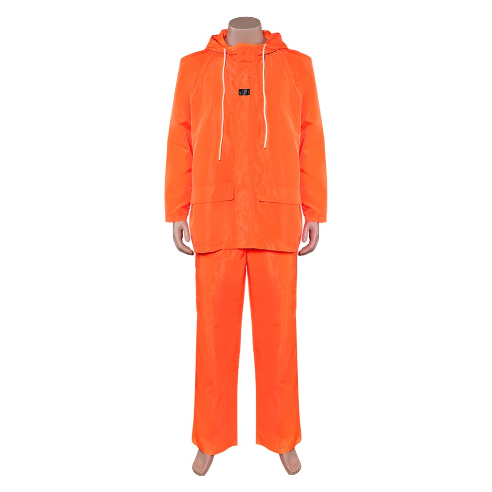 Breaking Bad Walter White Men Orange Lab Party Cosplay Costume Halloween Carnival Outfit