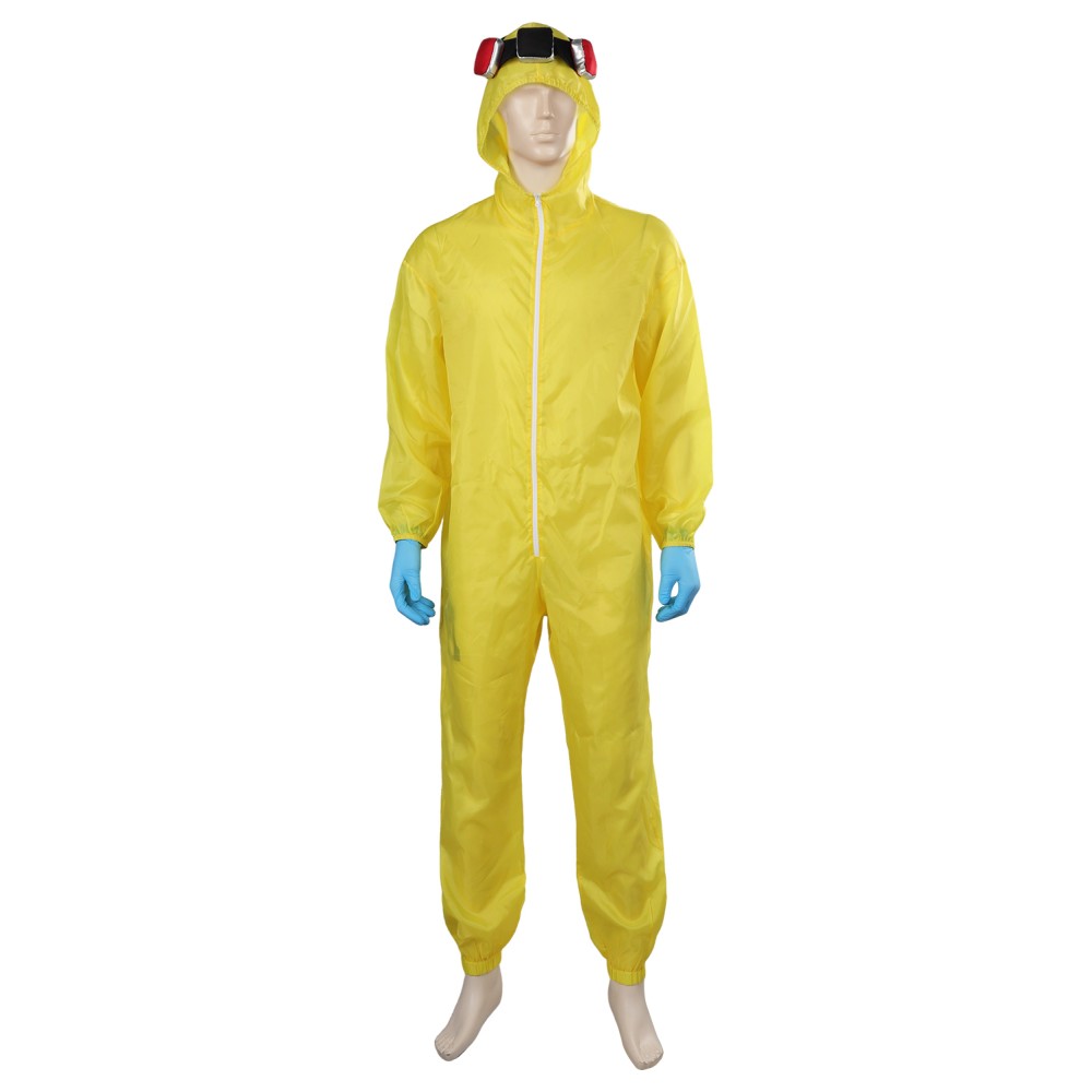 Breaking Bad Walter White Jumpsuit Suit Cosplay Costume Halloween Carnival Outfit