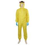 Breaking Bad Walter White Jumpsuit Suit Cosplay Costume Halloween Carnival Outfit