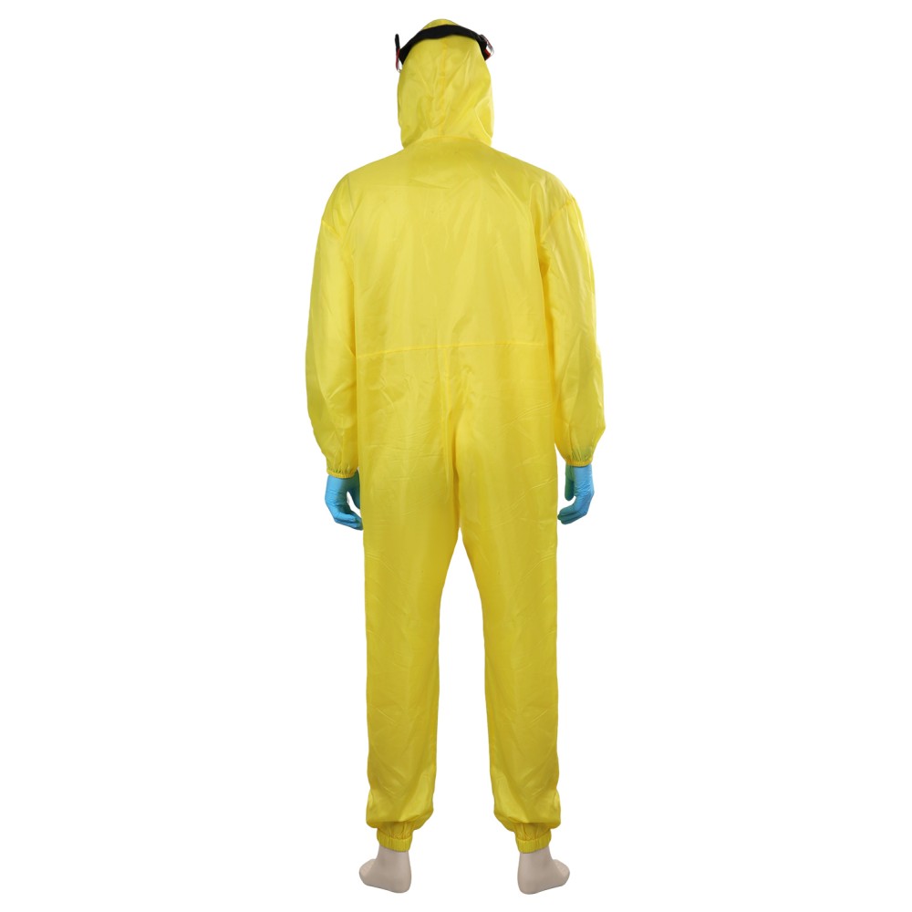 Breaking Bad Walter White Jumpsuit Suit Cosplay Costume Halloween Carnival Outfit
