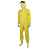 Breaking Bad Walter White Jumpsuit Suit Cosplay Costume Halloween Carnival Outfit