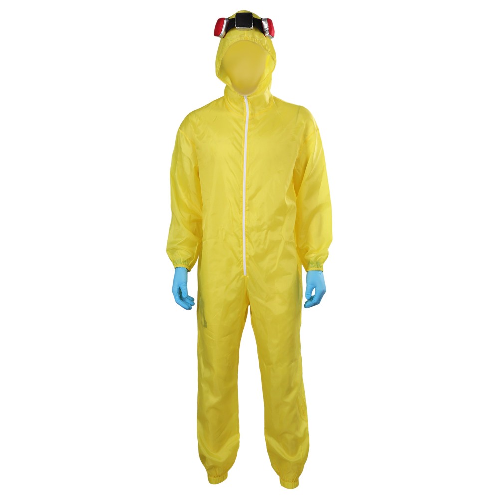 Breaking Bad Walter White Jumpsuit Suit Cosplay Costume Halloween Carnival Outfit