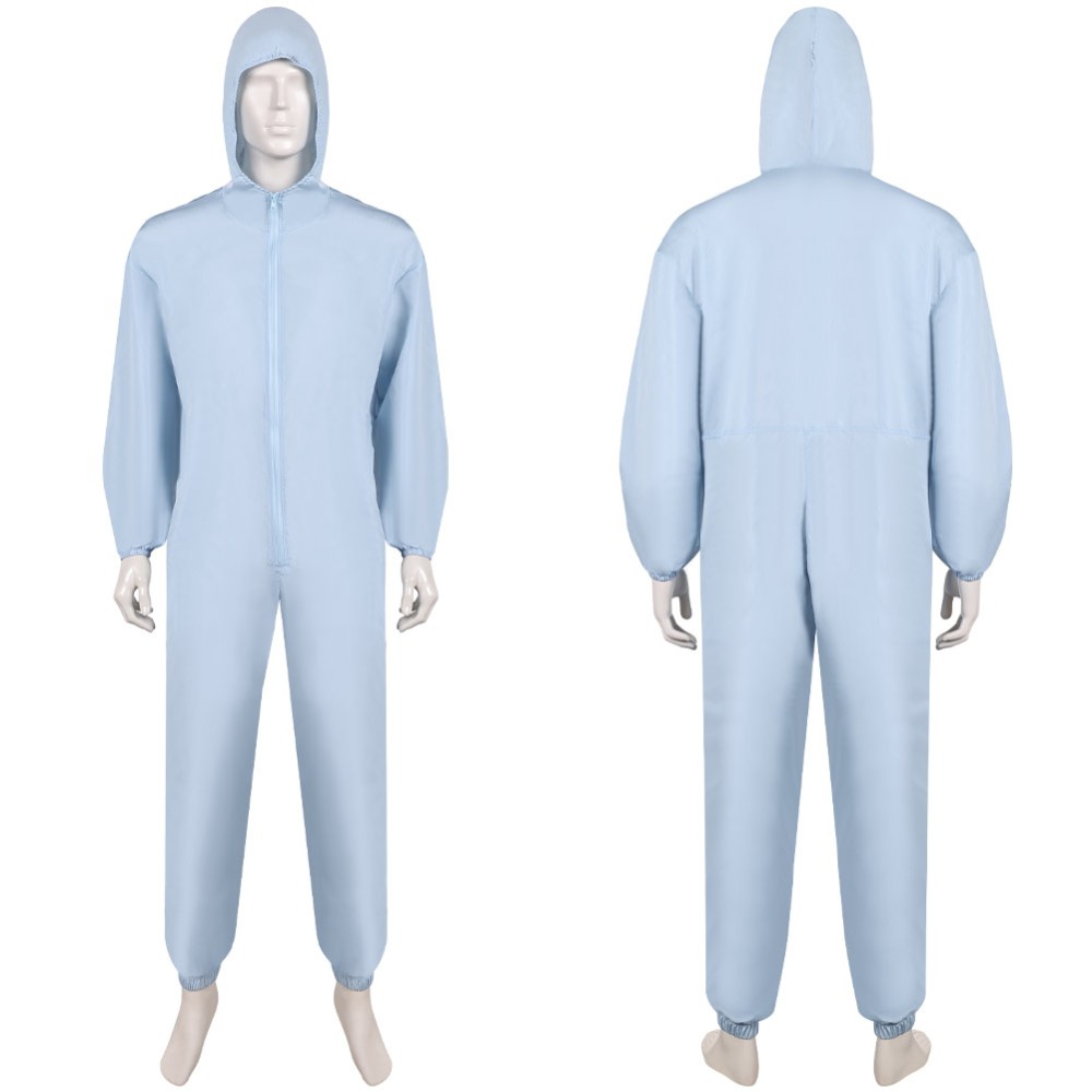 Breaking Bad Walter White Blue Men Protective Coveralls Party Cosplay Costume Halloween Carnival Outfit