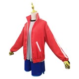 Brand New Animal Michiru Kagemori Beastman Red Suit Cosplay Costume Halloween Carnival Outfit