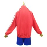 Brand New Animal Michiru Kagemori Beastman Red Suit Cosplay Costume Halloween Carnival Outfit