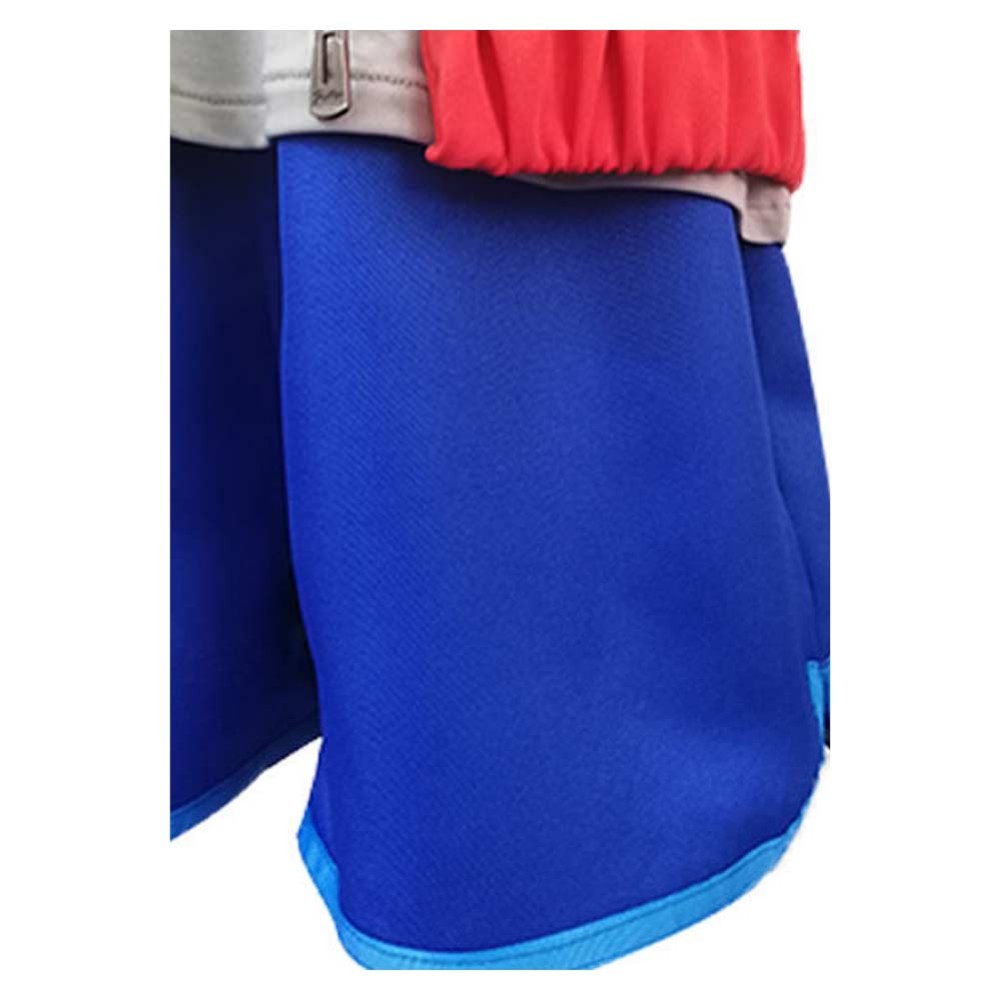 Brand New Animal Michiru Kagemori Beastman Red Suit Cosplay Costume Halloween Carnival Outfit