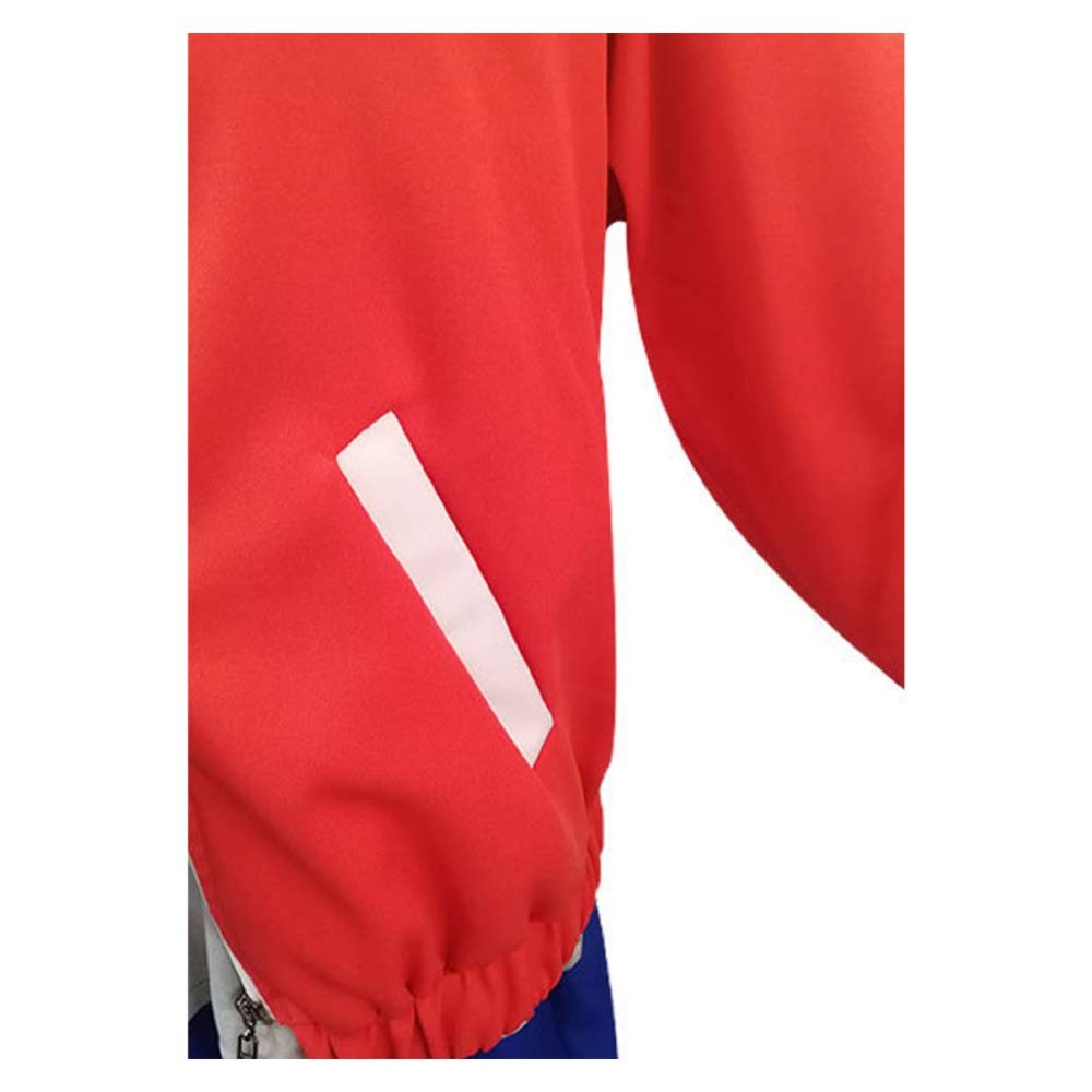 Brand New Animal Michiru Kagemori Beastman Red Suit Cosplay Costume Halloween Carnival Outfit