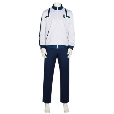 BLUE LOCK Yoichi Isagi White Cosplay Costume Halloween Carnival Outfit