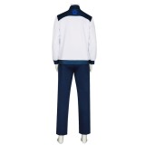 BLUE LOCK Yoichi Isagi White Cosplay Costume Halloween Carnival Outfit