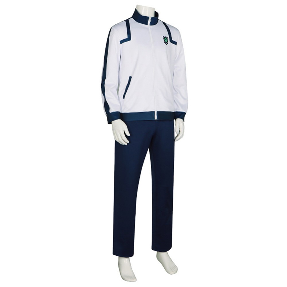 BLUE LOCK Yoichi Isagi White Cosplay Costume Halloween Carnival Outfit