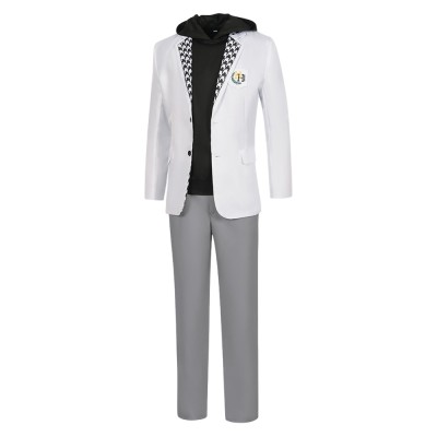 Blue Lock Seishiro Nagi White Cosplay Costume Halloween Carnival Outfit