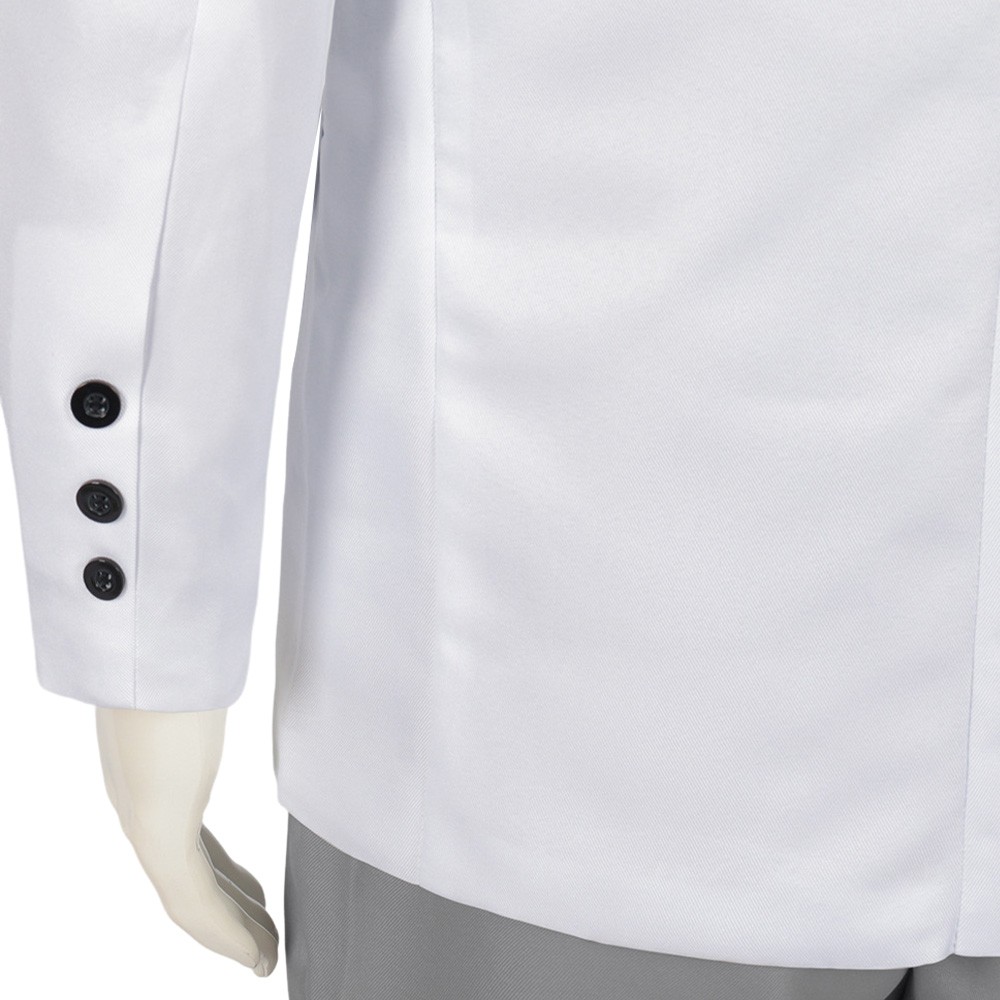 Blue Lock Seishiro Nagi White Cosplay Costume Halloween Carnival Outfit