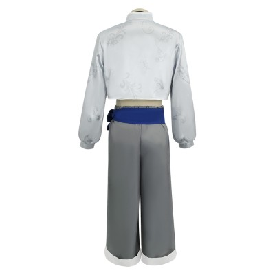 Blue Lock Seishiro Nagi Kung Fu Cosplay Costume Halloween Carnival Outfit