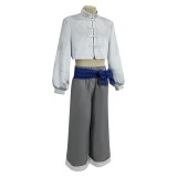 Blue Lock Seishiro Nagi Kung Fu Cosplay Costume Halloween Carnival Outfit