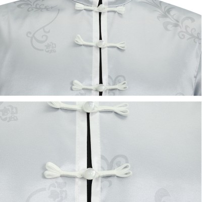 Blue Lock Seishiro Nagi Kung Fu Cosplay Costume Halloween Carnival Outfit