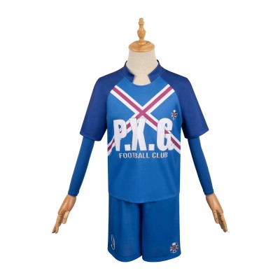 BLUE LOCK Rin Itoshi Chevalier Charles P.X.G Suit Cosplay Costume Halloween Carnival Outfit