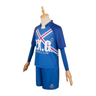 BLUE LOCK Rin Itoshi Chevalier Charles P.X.G Suit Cosplay Costume Halloween Carnival Outfit