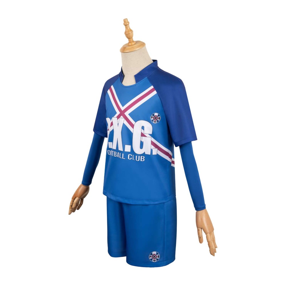BLUE LOCK Rin Itoshi Chevalier Charles P.X.G Suit Cosplay Costume Halloween Carnival Outfit