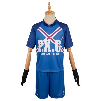 BLUE LOCK Rin Itoshi Chevalier Charles P.X.G Suit Cosplay Costume Halloween Carnival Outfit