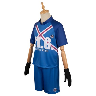 BLUE LOCK Rin Itoshi Chevalier Charles P.X.G Suit Cosplay Costume Halloween Carnival Outfit