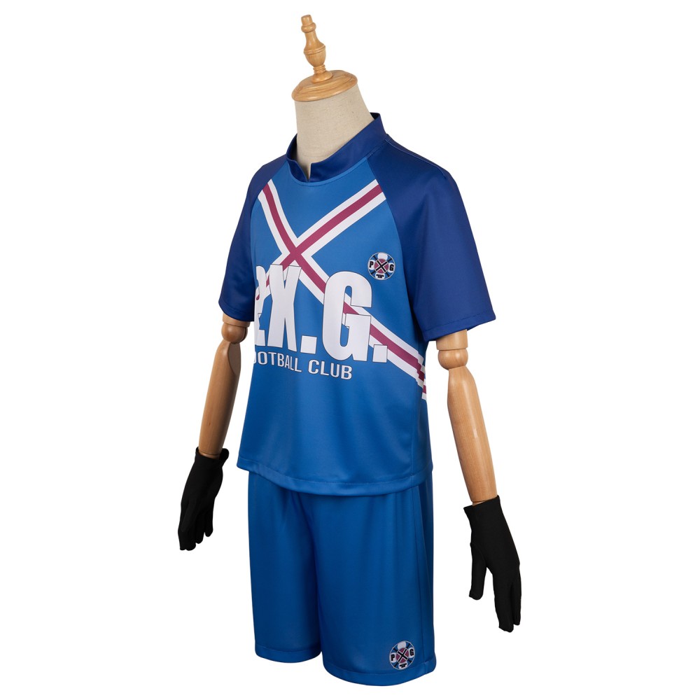 BLUE LOCK Rin Itoshi Chevalier Charles P.X.G Suit Cosplay Costume Halloween Carnival Outfit