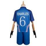 BLUE LOCK Rin Itoshi Chevalier Charles P.X.G Suit Cosplay Costume Halloween Carnival Outfit
