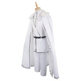 Blue Lock Reo Mikage White Uniform Full Set With Hat Suit Cosplay Costume Halloween Carnival Outfit