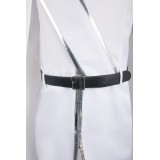 Blue Lock Reo Mikage White Uniform Full Set With Hat Suit Cosplay Costume Halloween Carnival Outfit