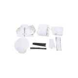 Blue Lock Reo Mikage White Uniform Full Set With Hat Suit Cosplay Costume Halloween Carnival Outfit