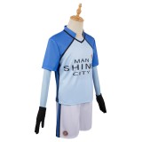 BLUE LOCK Man Shine City Team Uniform Suit Cosplay Costume Halloween Carnival Outfit