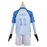 BLUE LOCK Man Shine City Team Uniform Suit Cosplay Costume Halloween Carnival Outfit