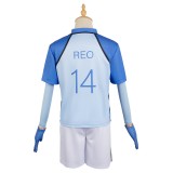 BLUE LOCK Man Shine City Team Uniform Suit Cosplay Costume Halloween Carnival Outfit