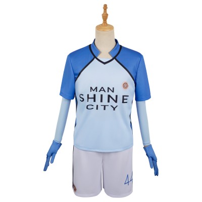 BLUE LOCK Man Shine City Team Uniform Suit Cosplay Costume Halloween Carnival Outfit