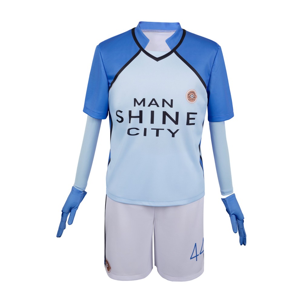 BLUE LOCK Man Shine City Team Uniform Suit Cosplay Costume Halloween Carnival Outfit