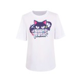 Blue Archive: The Animation Sugar Rush After-School Sweets Club White T-shirt Suit Cosplay Costume Halloween Carnival Outfit