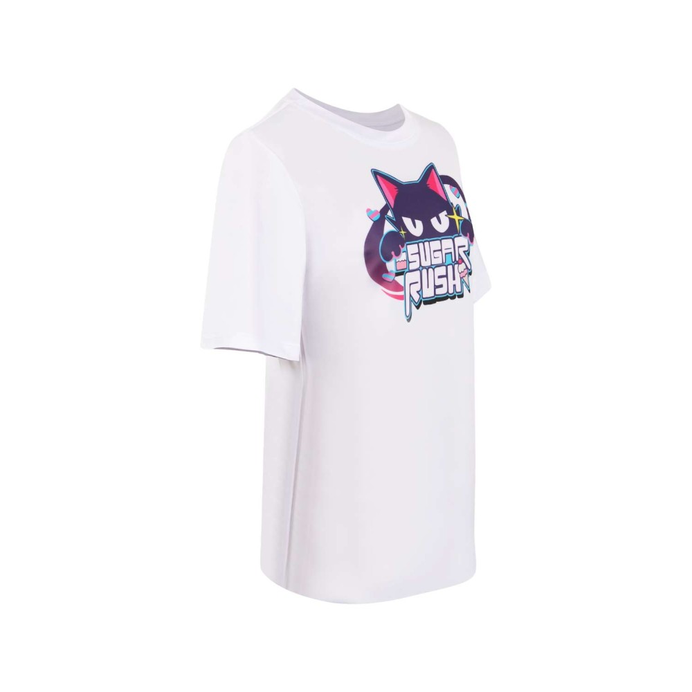 Blue Archive: The Animation Sugar Rush After-School Sweets Club White T-shirt Suit Cosplay Costume Halloween Carnival Outfit
